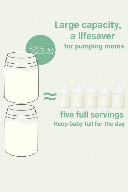 Portable Breast Milk Cooler – Travel-Ready Chiller Keeps Milk Fresh for Moms on the Go